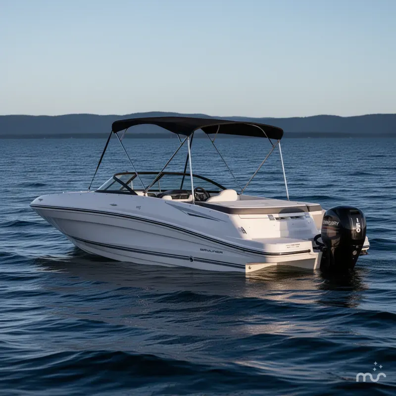 Slide: The Image of Bayliner VR5 Bowrider OB 2023 - 2