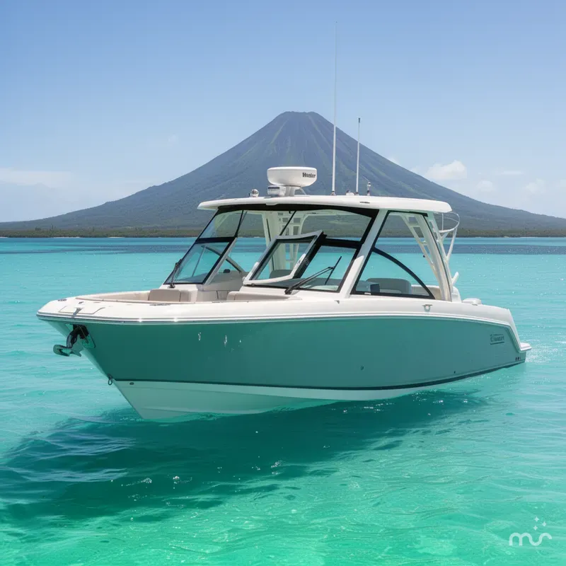 Slide: The Image of Boston Whaler 320 Vantage 2018 - 2