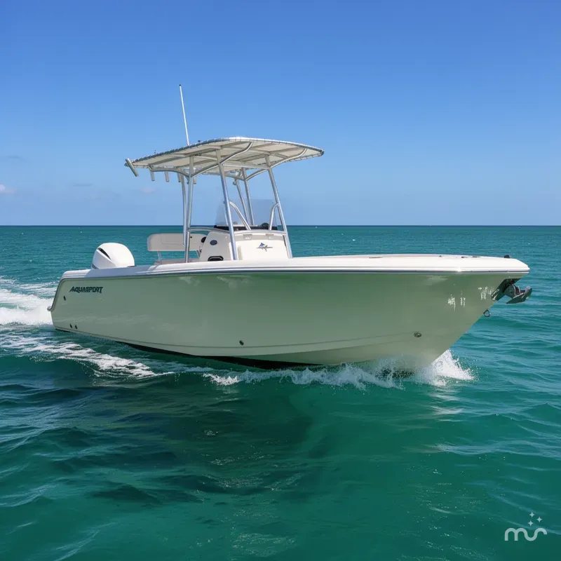 Slide: The Image of Aquasport 2200 Center Console 2024 - 0