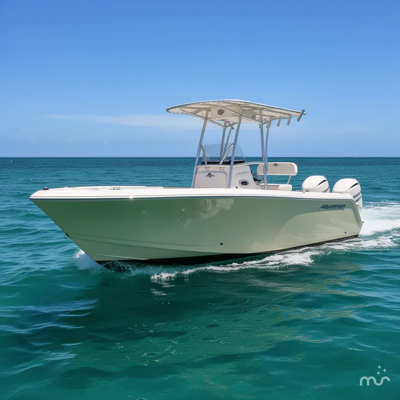 Slide: The Image of Aquasport 2200 Center Console 2024 - 4