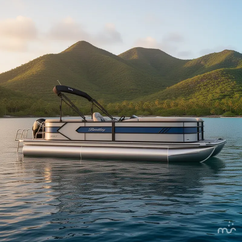 Slide: The Image of Bentley Pontoons 22 BOLT 2026 - 2