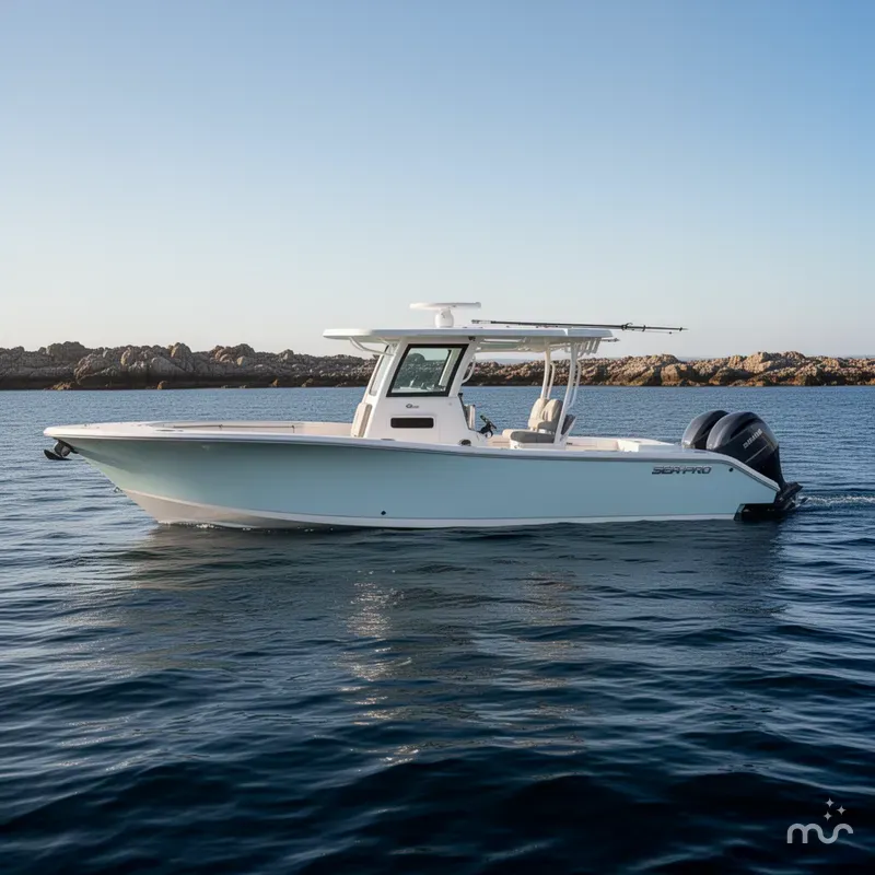 Slide: The Image of Sea Pro 322 Offshore DLX 2025 - 2