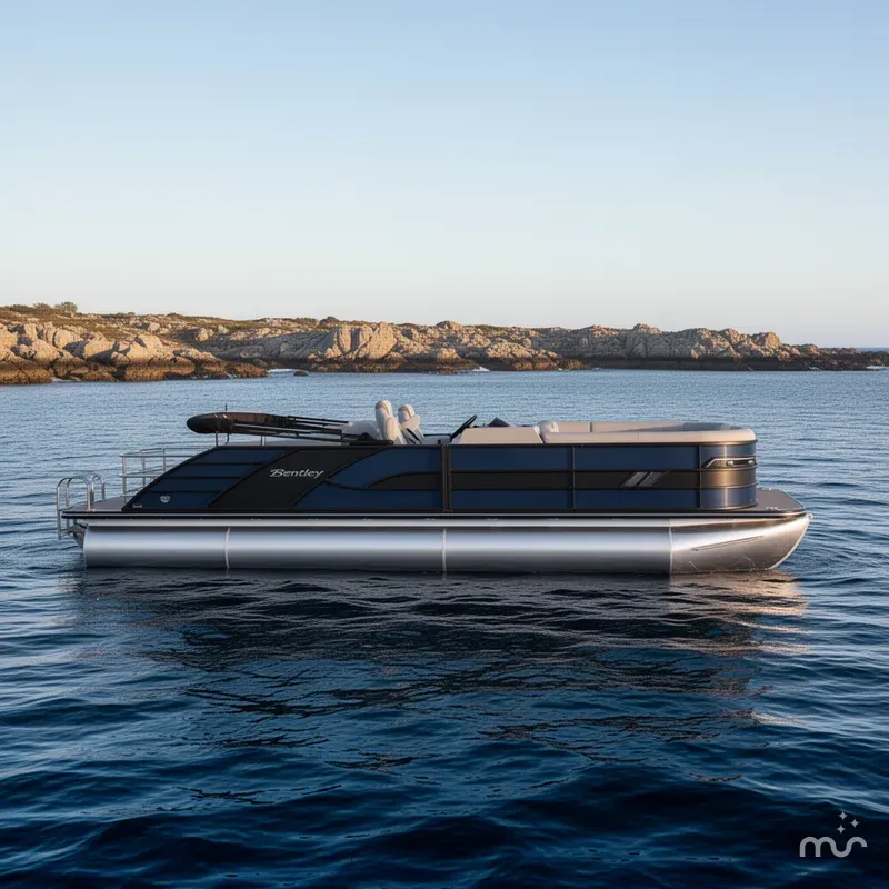 Slide: The Image of Bentley Pontoons Elite 253 Swingback 2026 - 2