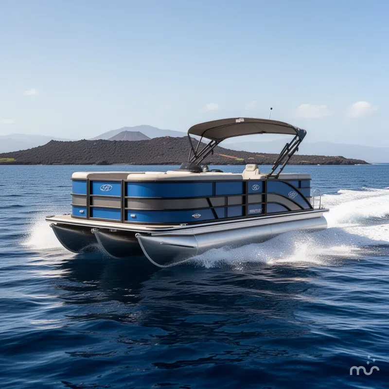 Slide: The Image of Bentley Pontoons Legacy 223 Swingback 2026 - 2