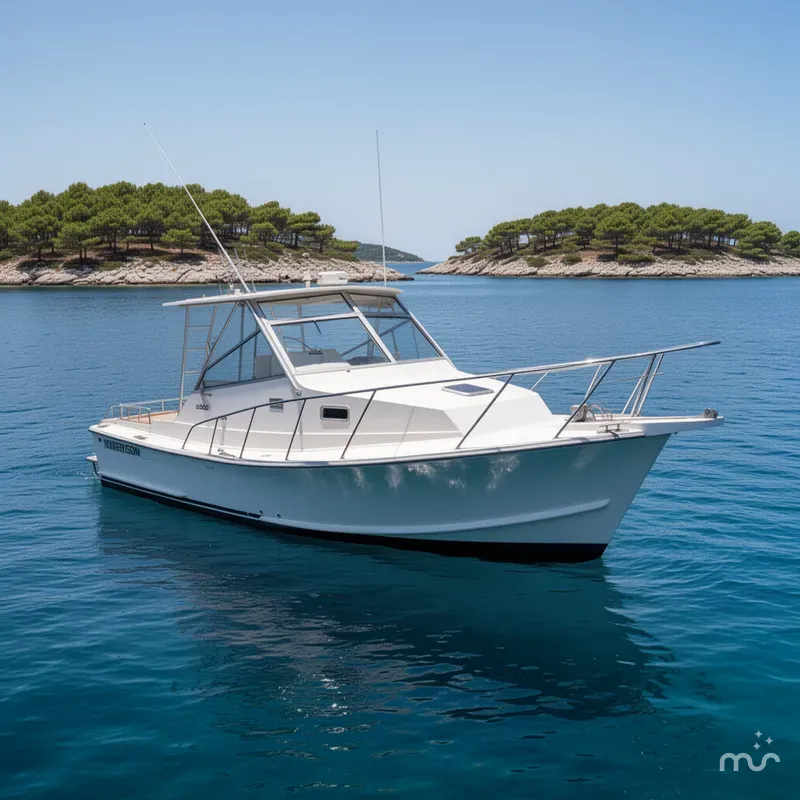 Slide: The Image of Robertson 3500 Custom Sportfish 1982 - 2