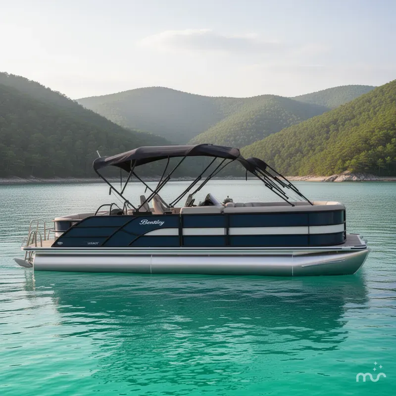 Slide: The Image of Bentley Pontoons Legacy 243 Swingback 2026 - 2