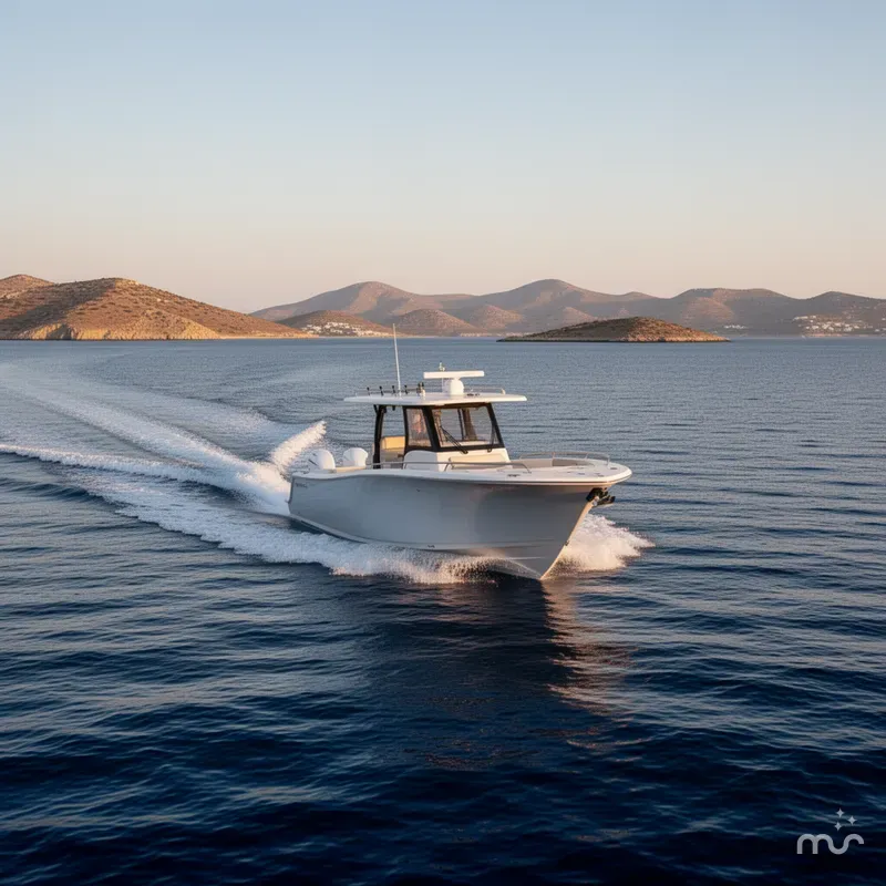 Slide: The Image of Sportsman Open 302 Center Console 2026 - 2