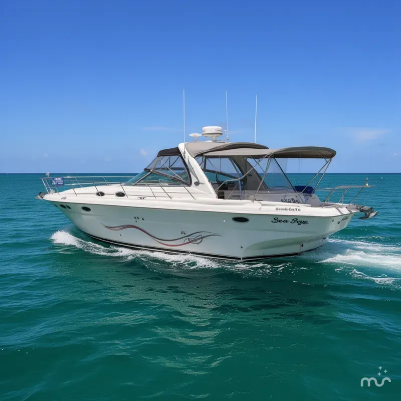 Slide: The Image of Sea Ray 380 Sundancer 2003 - 2