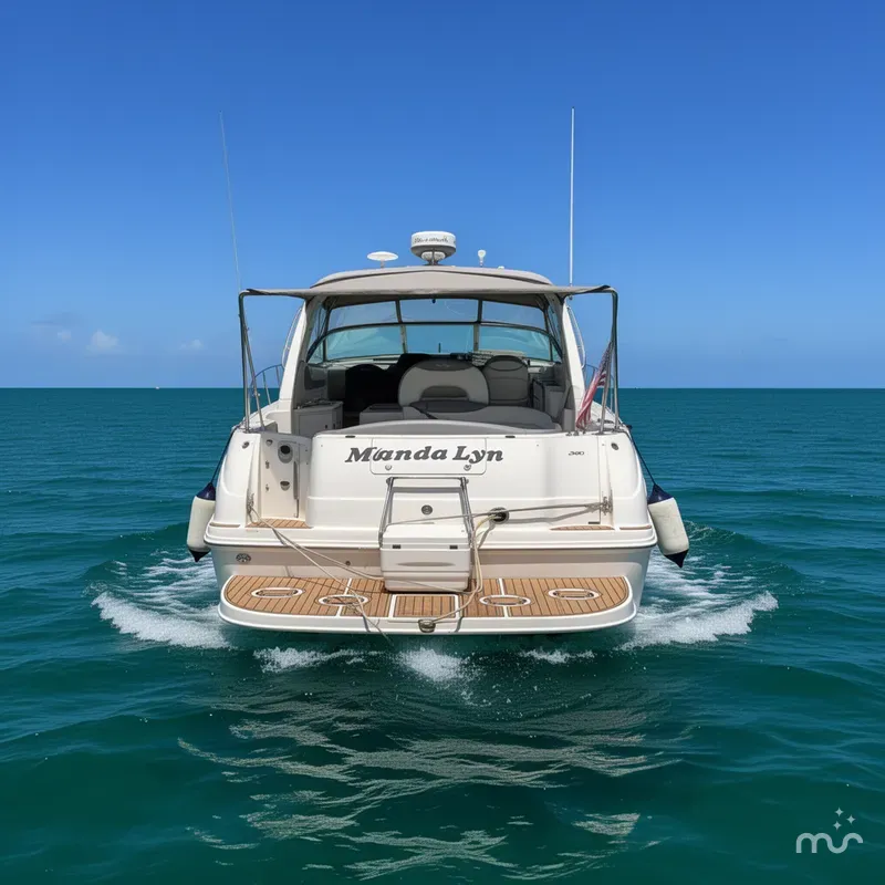 Slide: The Image of Sea Ray 380 Sundancer 2003 - 3