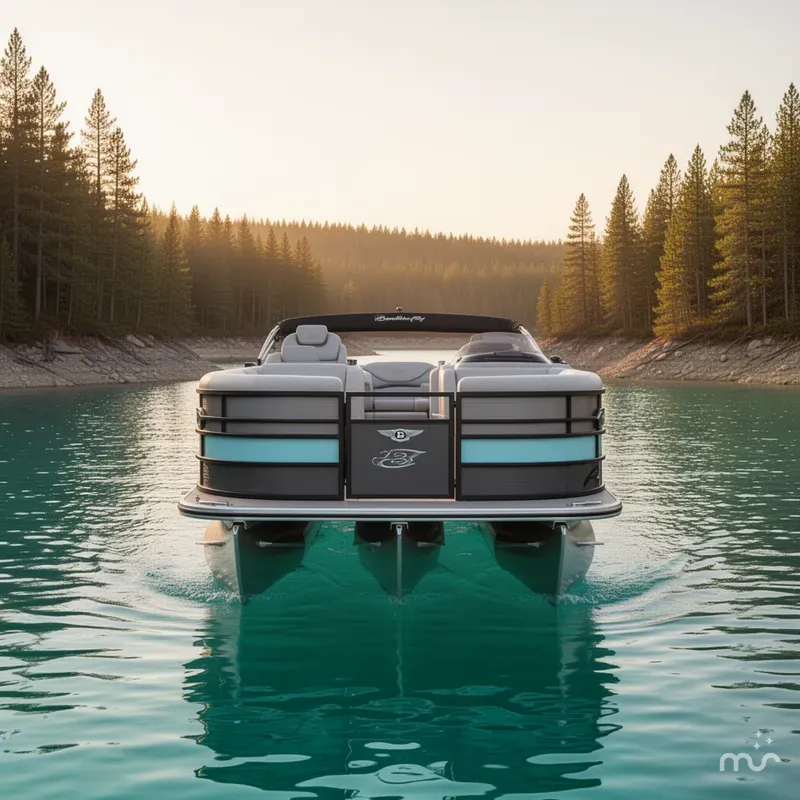 Slide: The Image of Bentley Pontoons Elite 223 Swingback 2026 - 1