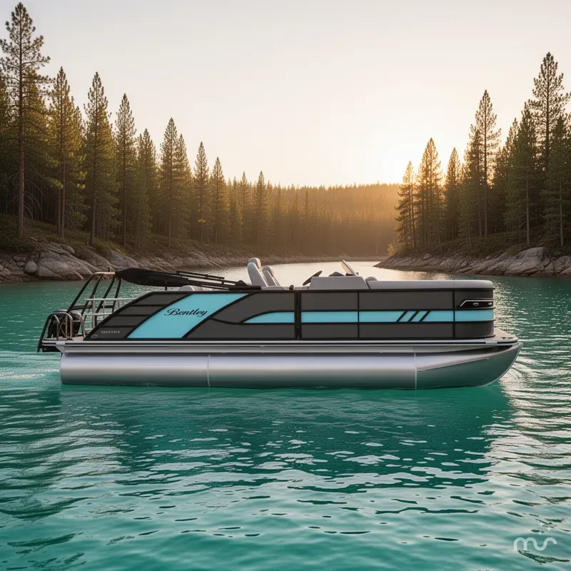 Slide: The Image of Bentley Pontoons Elite 223 Swingback 2026 - 2
