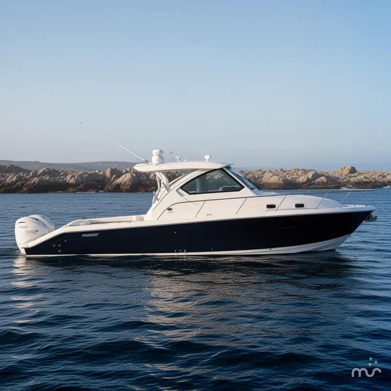 Slide: The Image of Pursuit OS 355 Offshore 2026 - 2