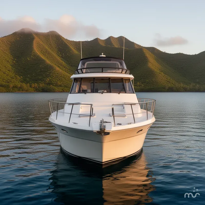 Slide: The Image of Bayliner 4788 Pilot House Motoryacht 2002 - 1
