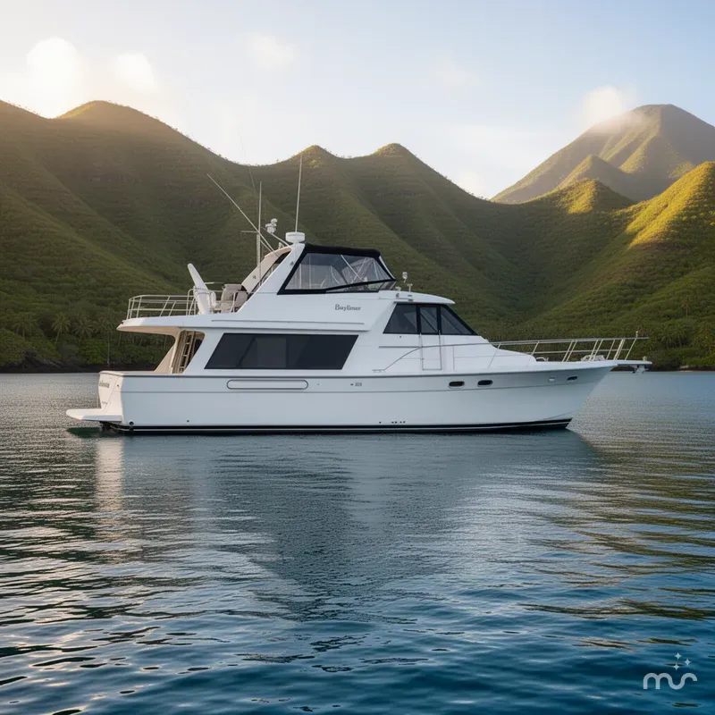 Slide: The Image of Bayliner 4788 Pilot House Motoryacht 2002 - 2
