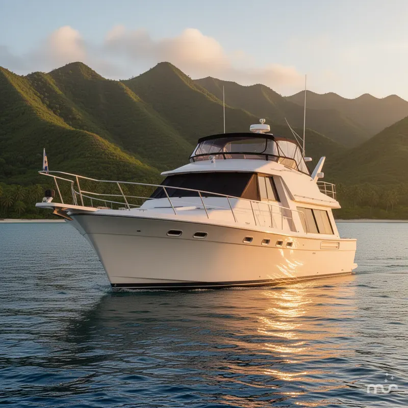 Slide: The Image of Bayliner 4788 Pilot House Motoryacht 2002 - 4