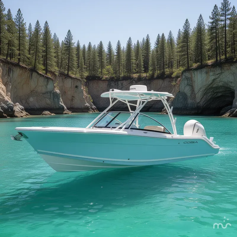 Slide: The Image of Cobia 240 Dual Console 2023 - 2