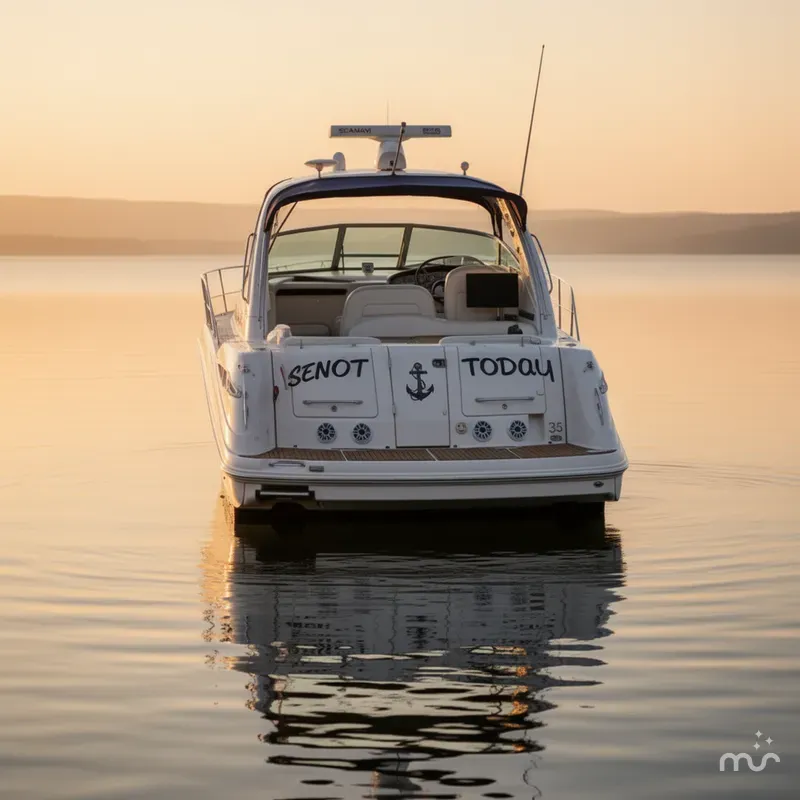 Slide: The Image of Sea Ray 38 Sundancer 2006 - 2