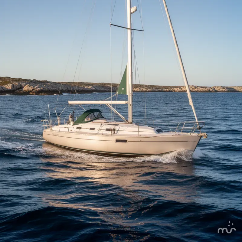 Slide: The Image of Beneteau Oceanus 321 1999 - 2