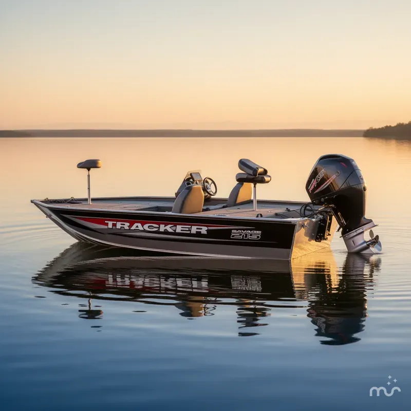 Slide: The Image of Tracker Savage 215 Big Catch Package 2026 - 1