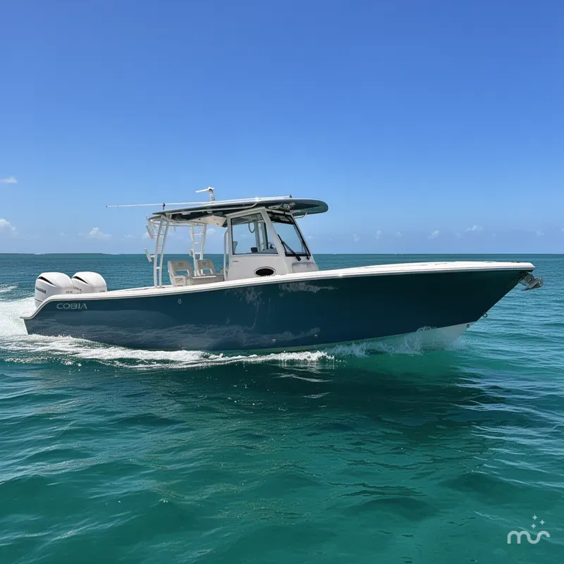Slide: The Image of Cobia 320 Center Console 2026 - 0