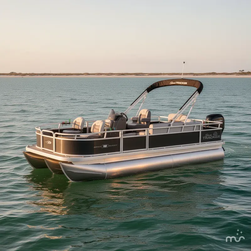 Slide: The Image of Sun Tracker Bass Buggy 18 DLX 2026 - 2