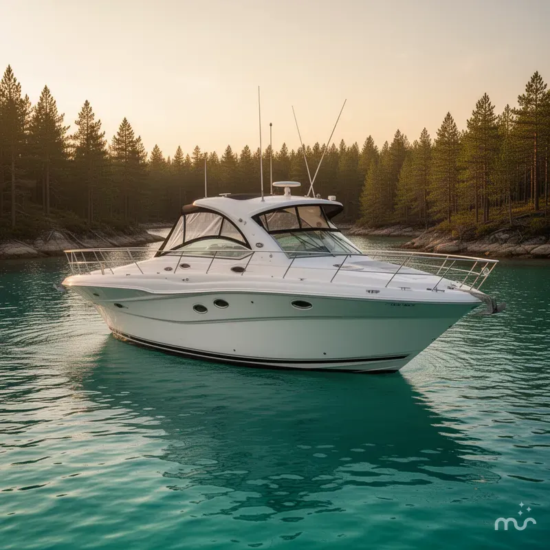 Slide: The Image of Sea Ray 38 Sundancer 2007 - 2