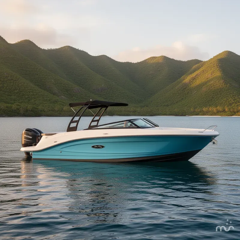 Slide: The Image of Sea Ray SPX 230 Outboard 2022 - 2