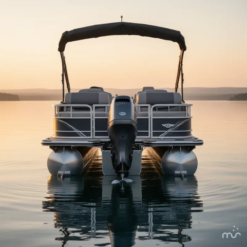 Slide: The Image of Bentley Pontoons 223 Elite QSB 2026 - 2