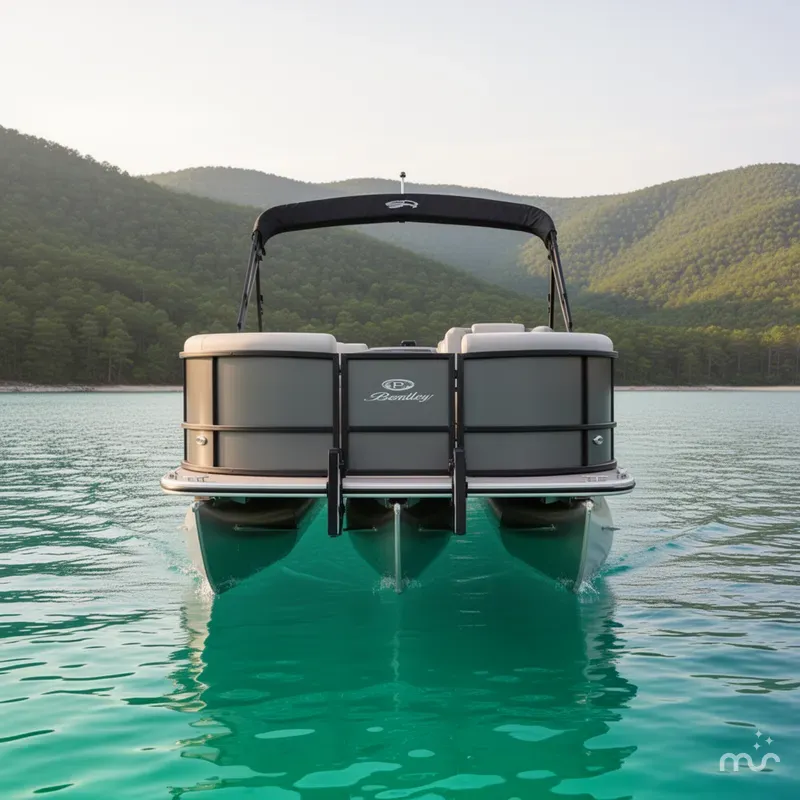 Slide: The Image of Bentley Pontoons 160 LE CR 2026 - 1