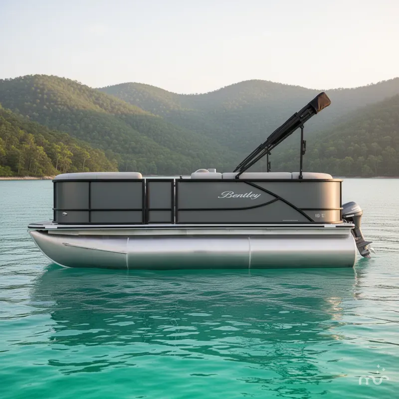 Slide: The Image of Bentley Pontoons 160 LE CR 2026 - 2