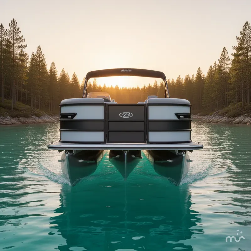 Slide: The Image of Bentley Pontoons 253 Elite QSB 2026 - 1