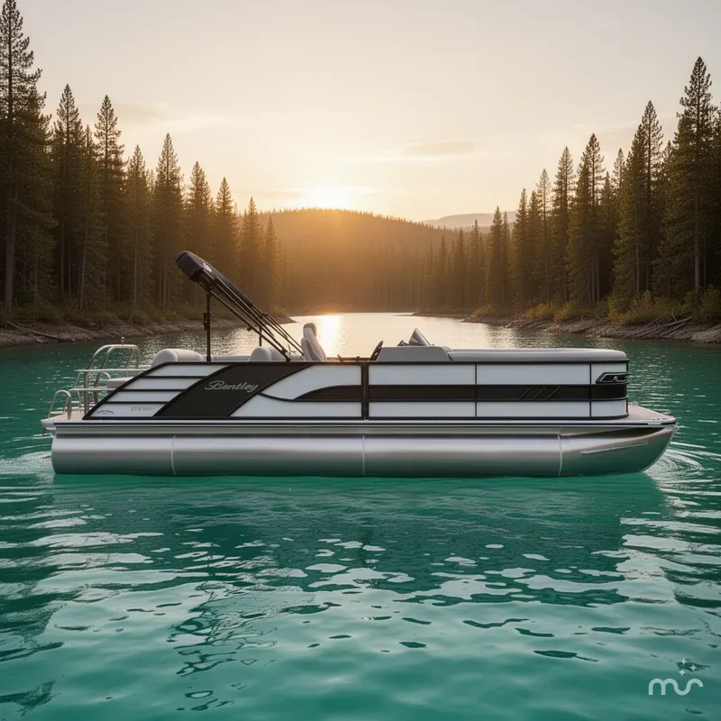 Slide: The Image of Bentley Pontoons 253 Elite QSB 2026 - 2