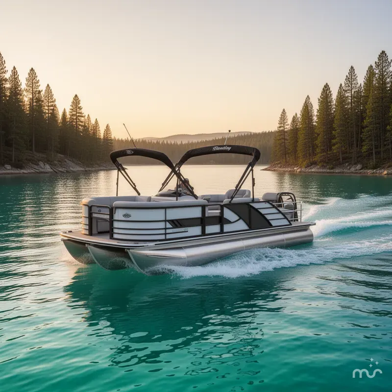 Slide: The Image of Bentley Pontoons 253 Elite QSB 2026 - 4