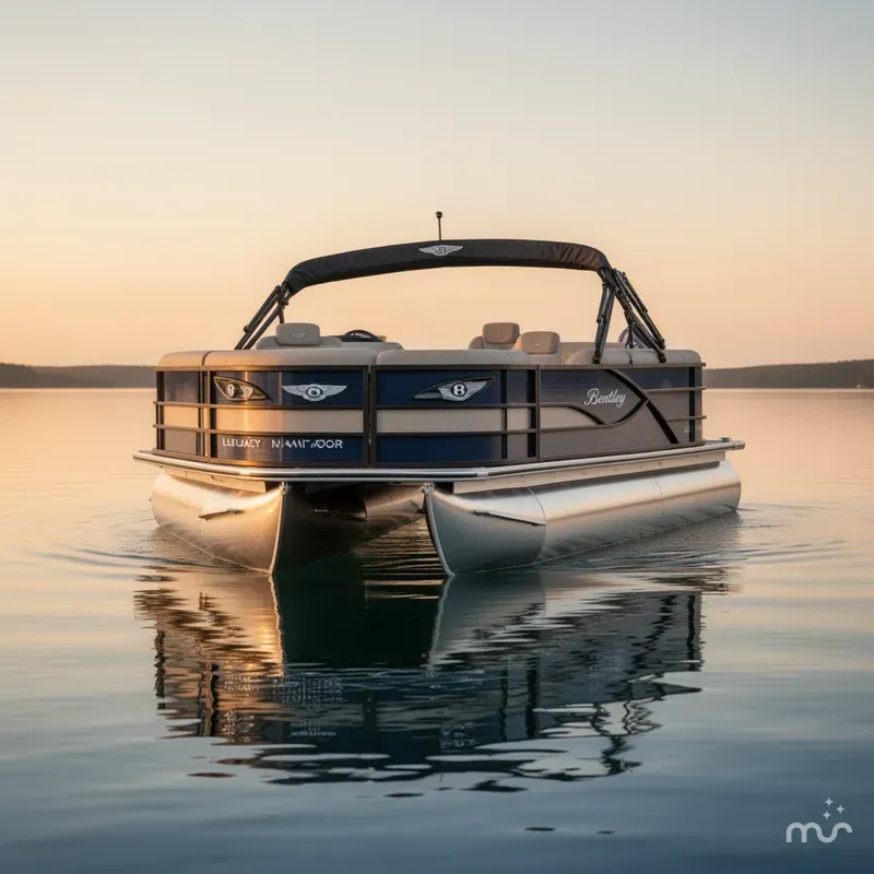 Slide: The Image of Bentley Pontoons 223 LEGACY NAVIGATOR 2025 - 1