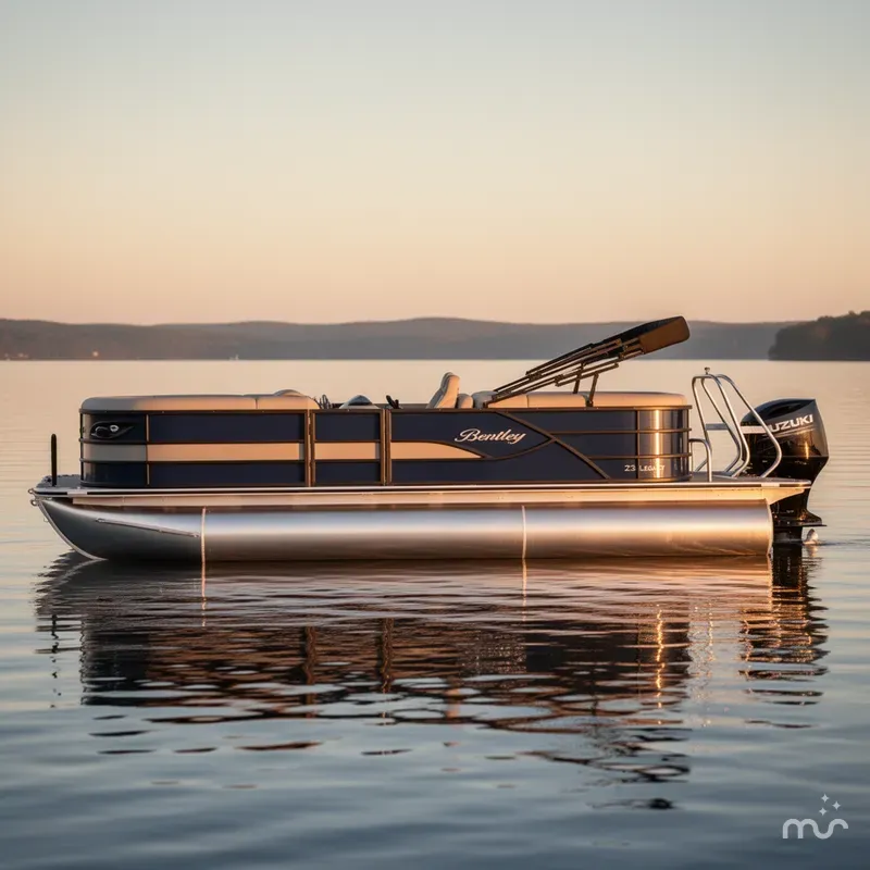 Slide: The Image of Bentley Pontoons 223 LEGACY NAVIGATOR 2025 - 2