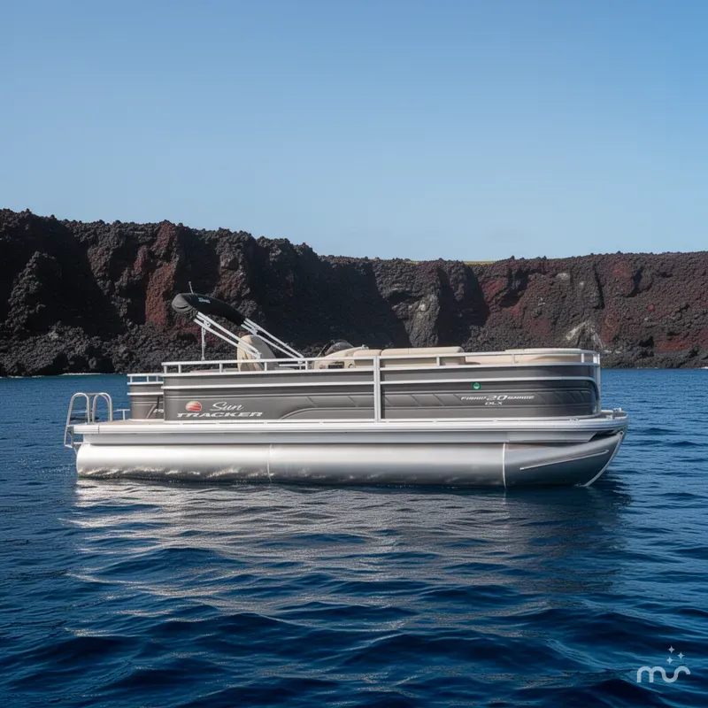 Slide: The Image of Sun Tracker Fishin' Barge 20 DLX 2024 - 2