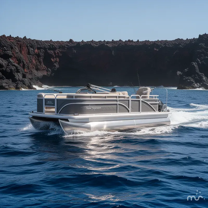 Slide: The Image of Sun Tracker Fishin' Barge 20 DLX 2024 - 4