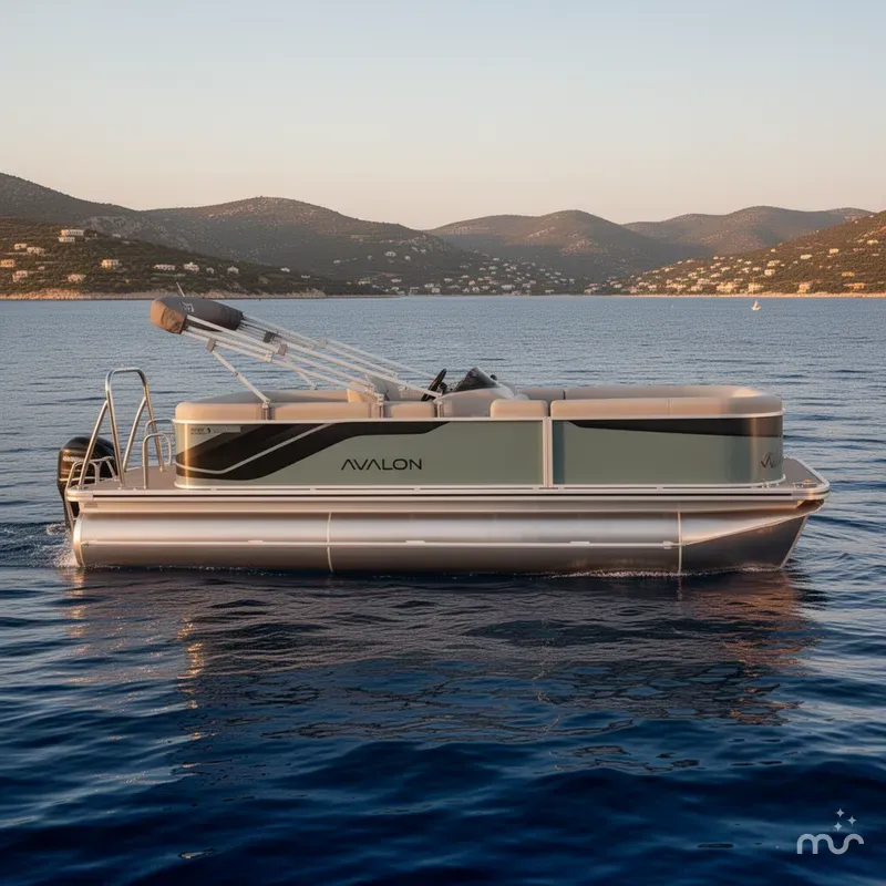Slide: The Image of Avalon Venture Quad Lounger 19' 2026 - 2