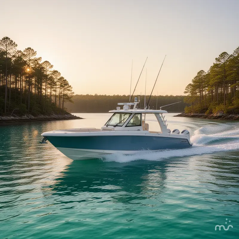 Slide: The Image of Boston Whaler 420 Outrage 2024 - 4