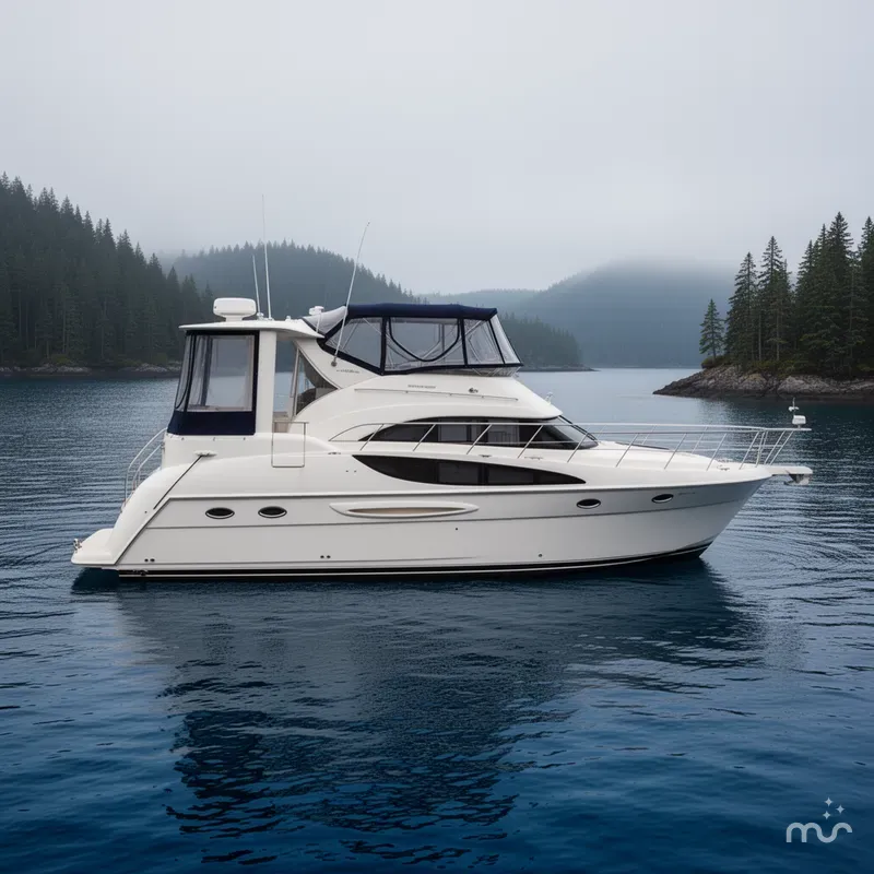 Slide: The Image of Meridian 408 Motoryacht 2004 - 2