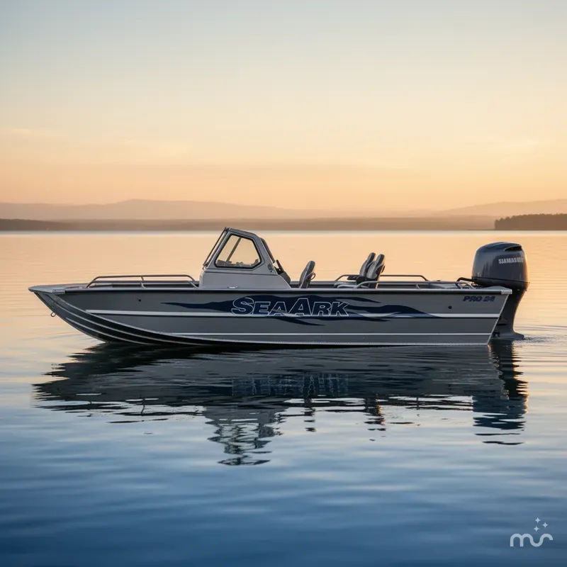 Slide: The Image of SeaArk Pro Cat 240 2026 - 2