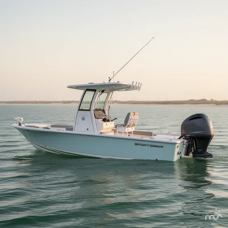 Slide: The Image of Sportsman Masters 247 Bay Boat 2022 - 1