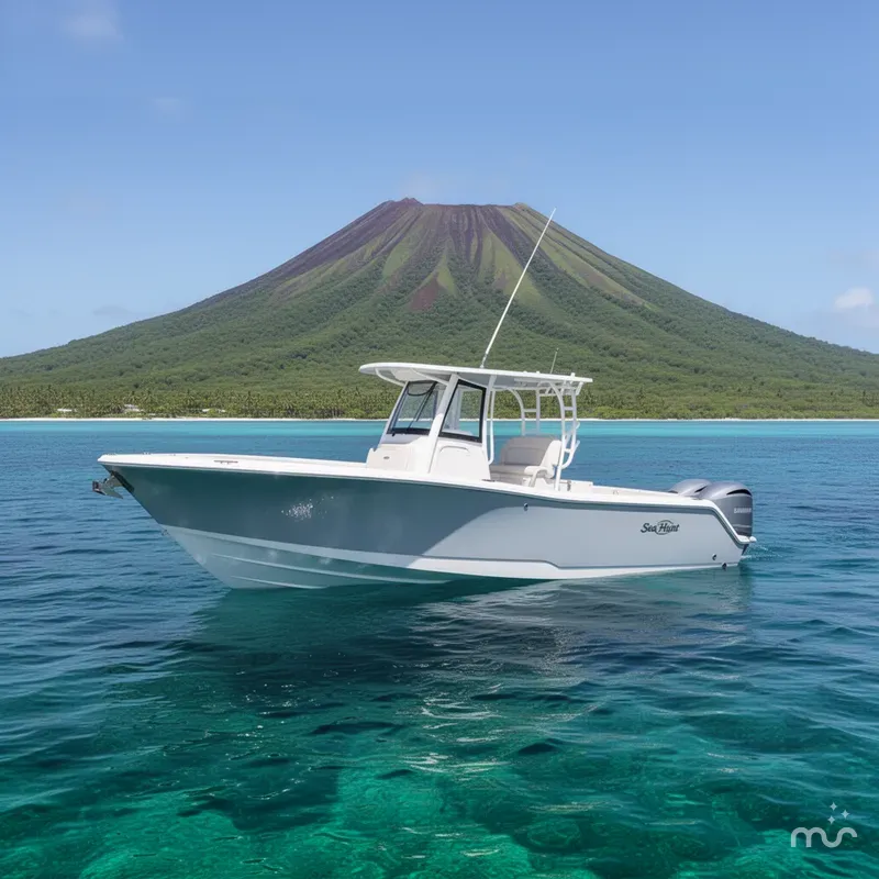 Slide: The Image of Sea Hunt Gamefish 28 Coffin Box 2026 - 2
