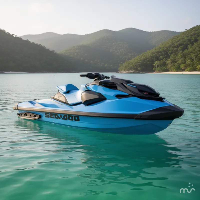 The Image of Sea-Doo RXP-X™ 325 Tech, BRP Premium A, iBR Gulfstream Blu 2026 - 0