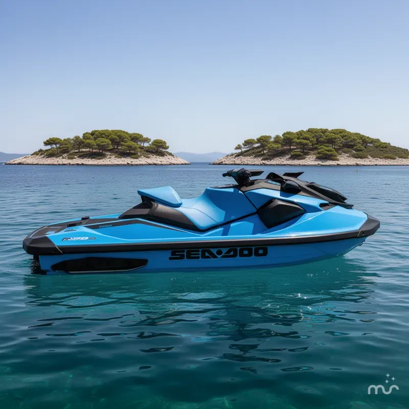 The Image of Sea-Doo RXP-X™ 325 Tech, BRP Premium A, iBR Gulfstream Blu 2026 - 0