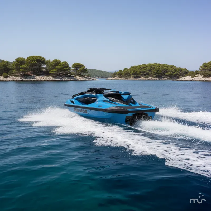 Slide: The Image of Sea-Doo RXP-X™ 325 Tech, BRP Premium A, iBR Gulfstream Blu 2026 - 4