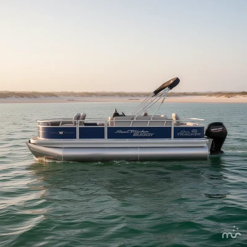 Slide: The Image of Sun Tracker Bass Buggy 18 DLX 2026 - 0