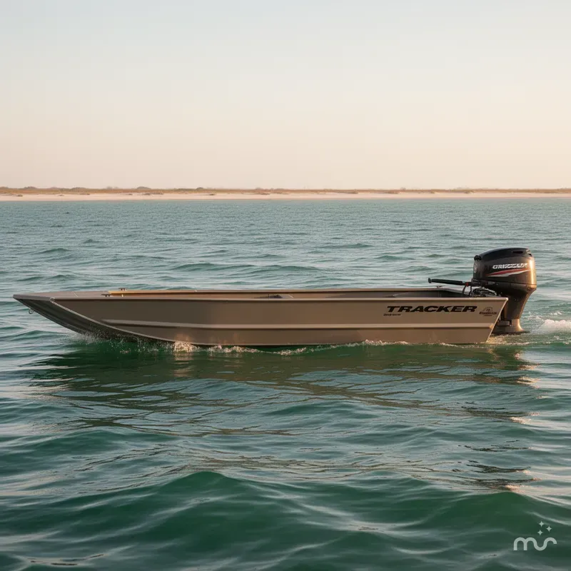 Slide: The Image of Tracker Grizzly 1648 Utility 2026 - 2