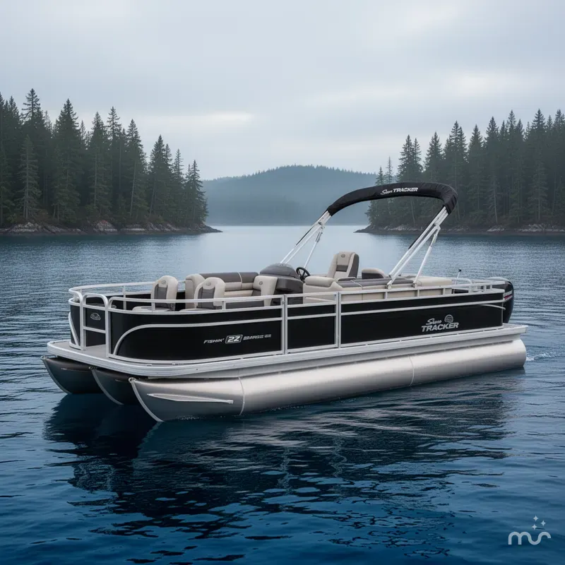 The Image of Sun Tracker Fishin' Barge 22 DLX 2026 - 0