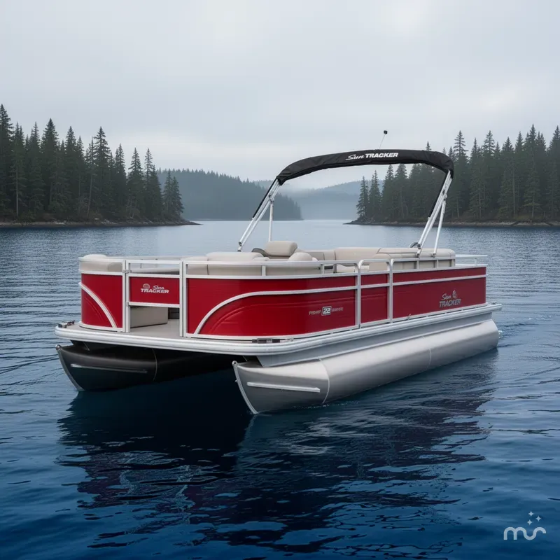 Slide: The Image of Sun Tracker Fishin' Barge 22 DLX 2026 - 3